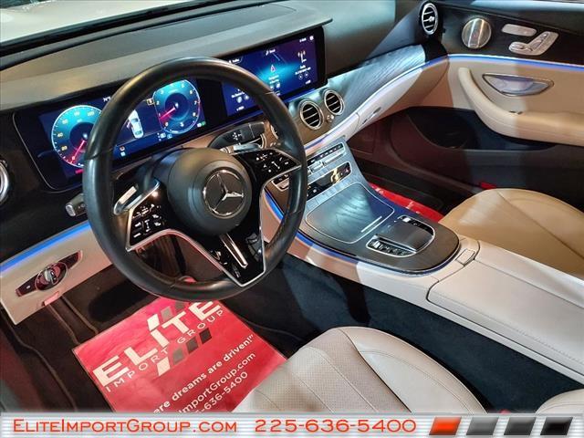 used 2022 Mercedes-Benz E-Class car, priced at $45,877