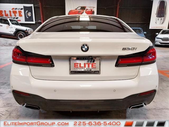 used 2021 BMW 530 car, priced at $37,887
