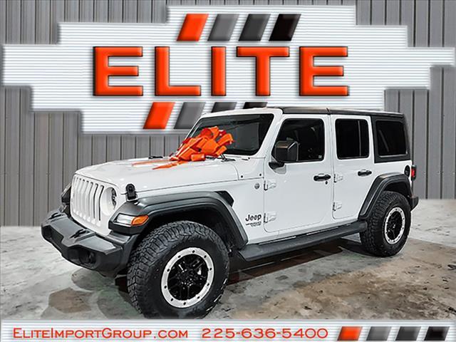 used 2021 Jeep Wrangler Unlimited car, priced at $35,887