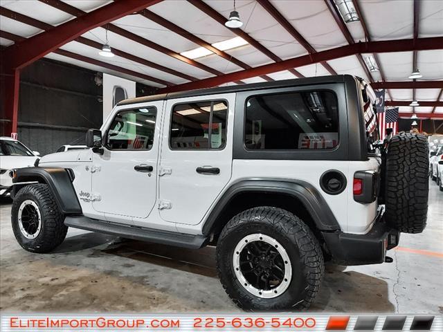 used 2021 Jeep Wrangler Unlimited car, priced at $33,887