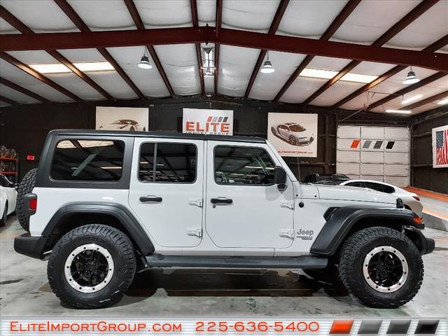 used 2021 Jeep Wrangler Unlimited car, priced at $33,887