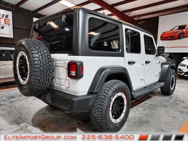 used 2021 Jeep Wrangler Unlimited car, priced at $33,887