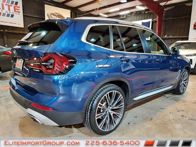 used 2022 BMW X3 car