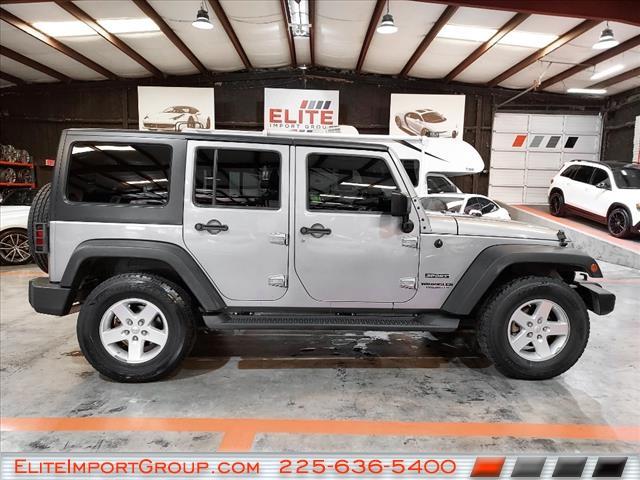 used 2016 Jeep Wrangler Unlimited car, priced at $19,988