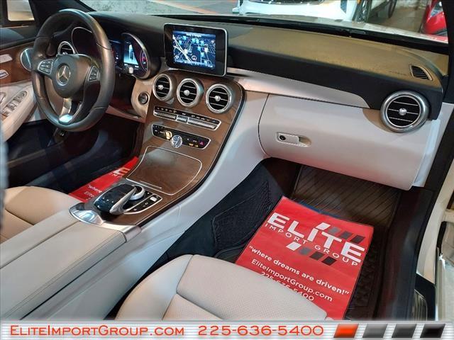 used 2018 Mercedes-Benz C-Class car, priced at $29,887