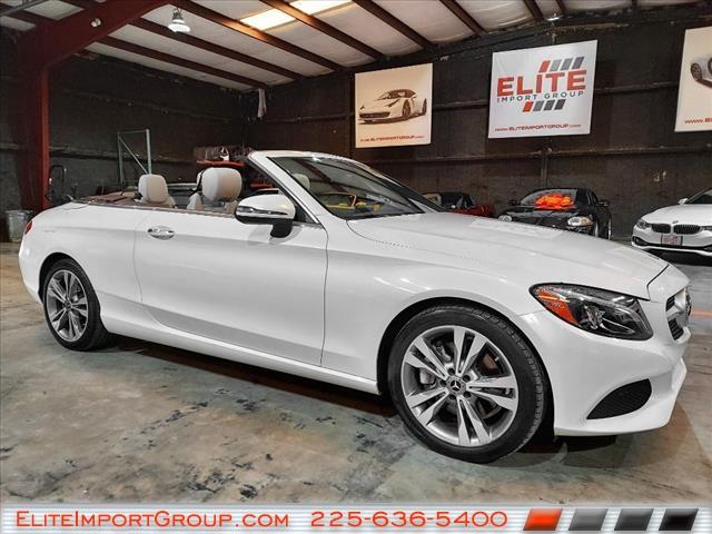 used 2018 Mercedes-Benz C-Class car, priced at $29,887