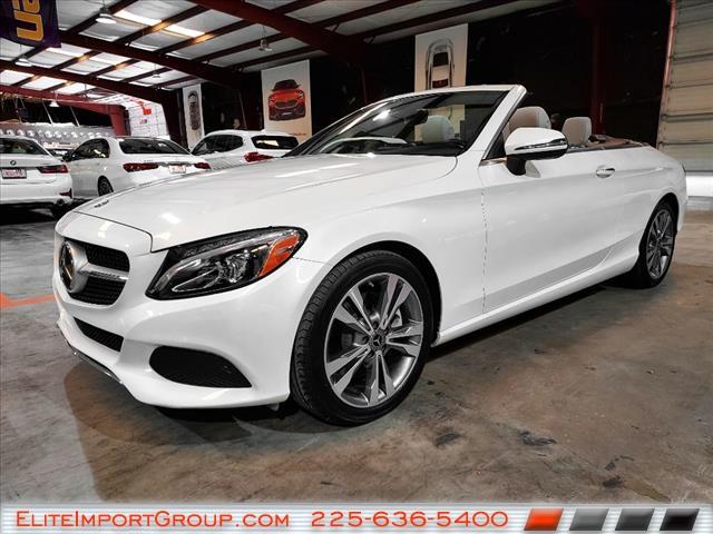 used 2018 Mercedes-Benz C-Class car, priced at $29,887