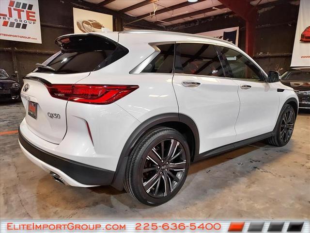used 2022 INFINITI QX50 car, priced at $30,887