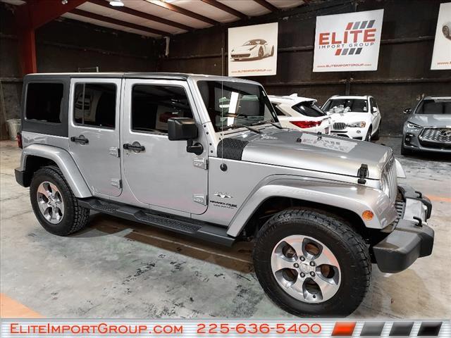 used 2018 Jeep Wrangler JK Unlimited car, priced at $23,884