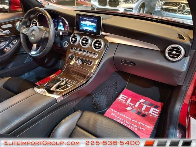 used 2017 Mercedes-Benz C-Class car, priced at $24,773