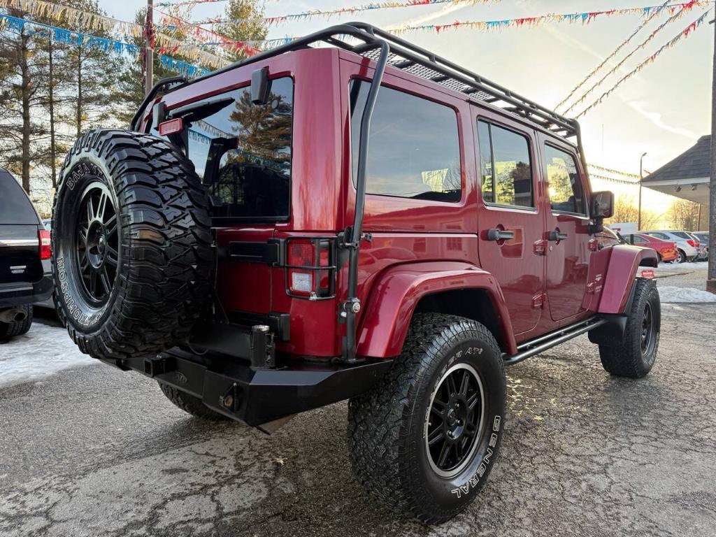 used 2011 Jeep Wrangler Unlimited car, priced at $15,995