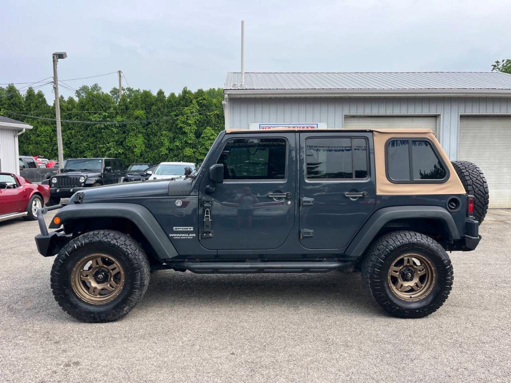 used 2017 Jeep Wrangler Unlimited car, priced at $18,995