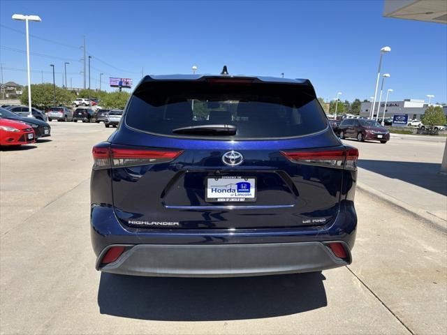 used 2022 Toyota Highlander car, priced at $34,971
