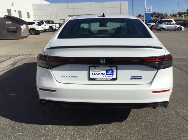 new 2025 Honda Accord Hybrid car, priced at $36,925