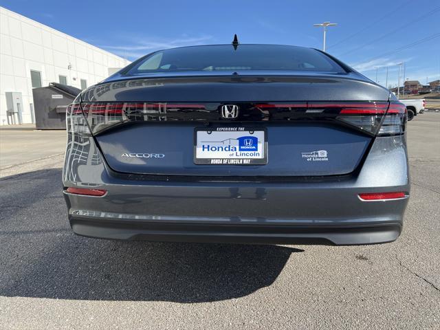 new 2025 Honda Accord car, priced at $31,710