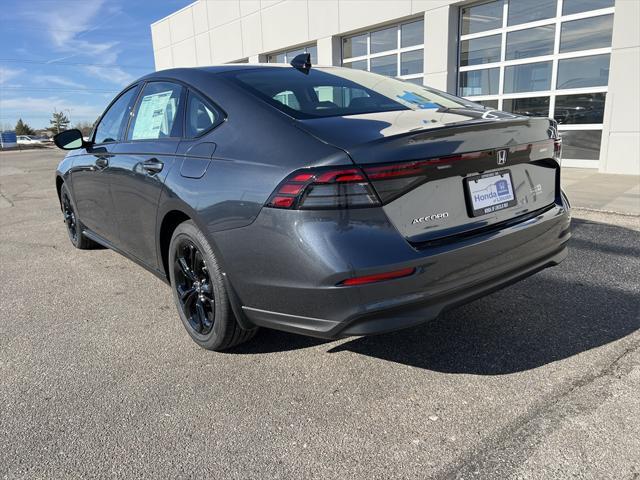 new 2025 Honda Accord car, priced at $31,710