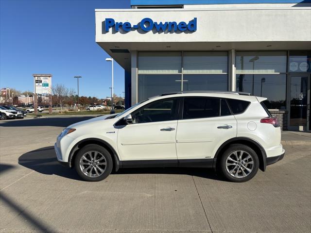 used 2017 Toyota RAV4 Hybrid car, priced at $16,100