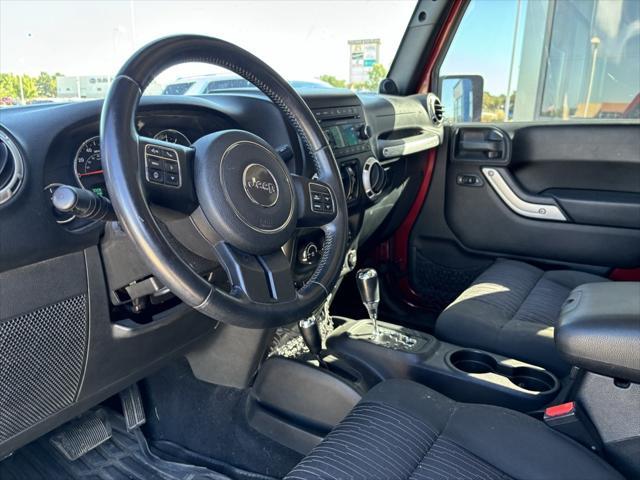 used 2012 Jeep Wrangler Unlimited car, priced at $14,900