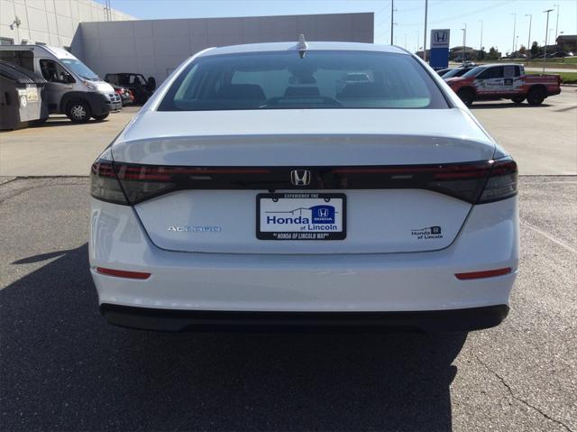 new 2024 Honda Accord car, priced at $31,460