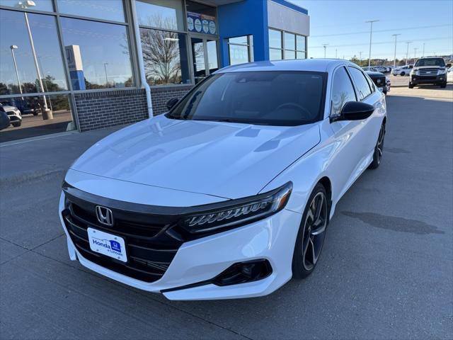 used 2021 Honda Accord car, priced at $25,991