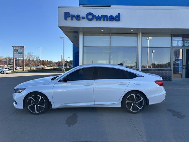 used 2021 Honda Accord car, priced at $25,991