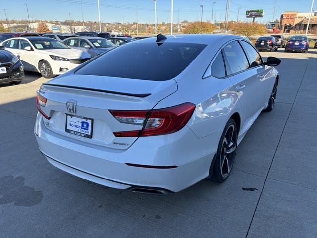 used 2021 Honda Accord car, priced at $25,991