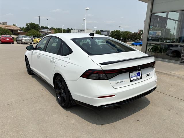 used 2025 Honda Accord Hybrid car, priced at $34,995