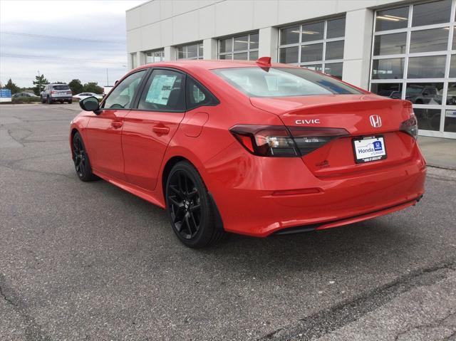 new 2025 Honda Civic car, priced at $27,345