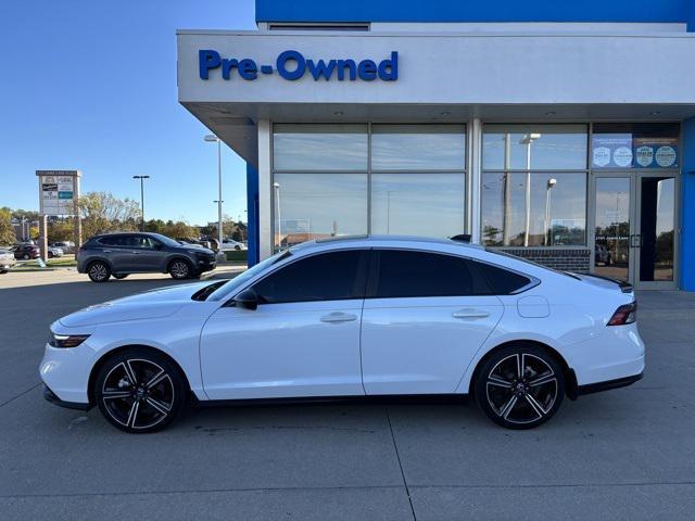 used 2023 Honda Accord Hybrid car, priced at $28,991