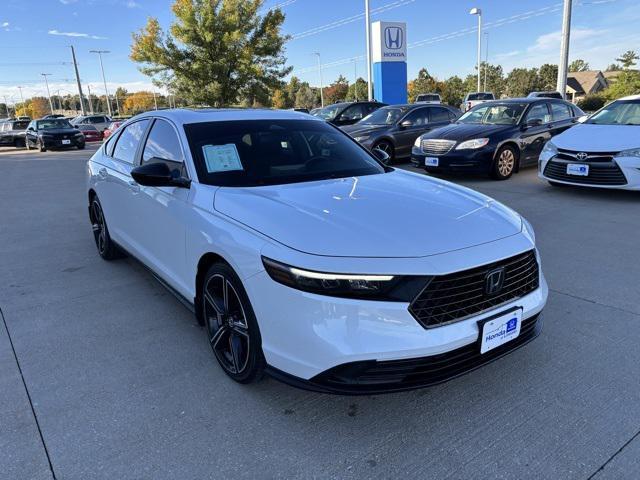 used 2023 Honda Accord Hybrid car, priced at $28,991