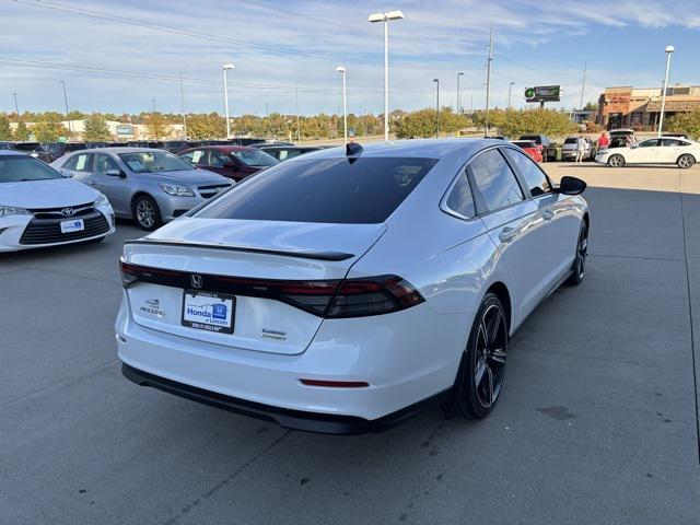 used 2023 Honda Accord Hybrid car, priced at $28,991