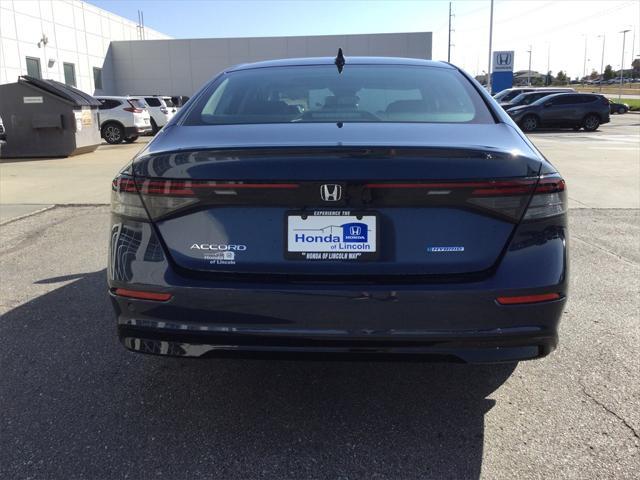 new 2025 Honda Accord Hybrid car, priced at $36,090