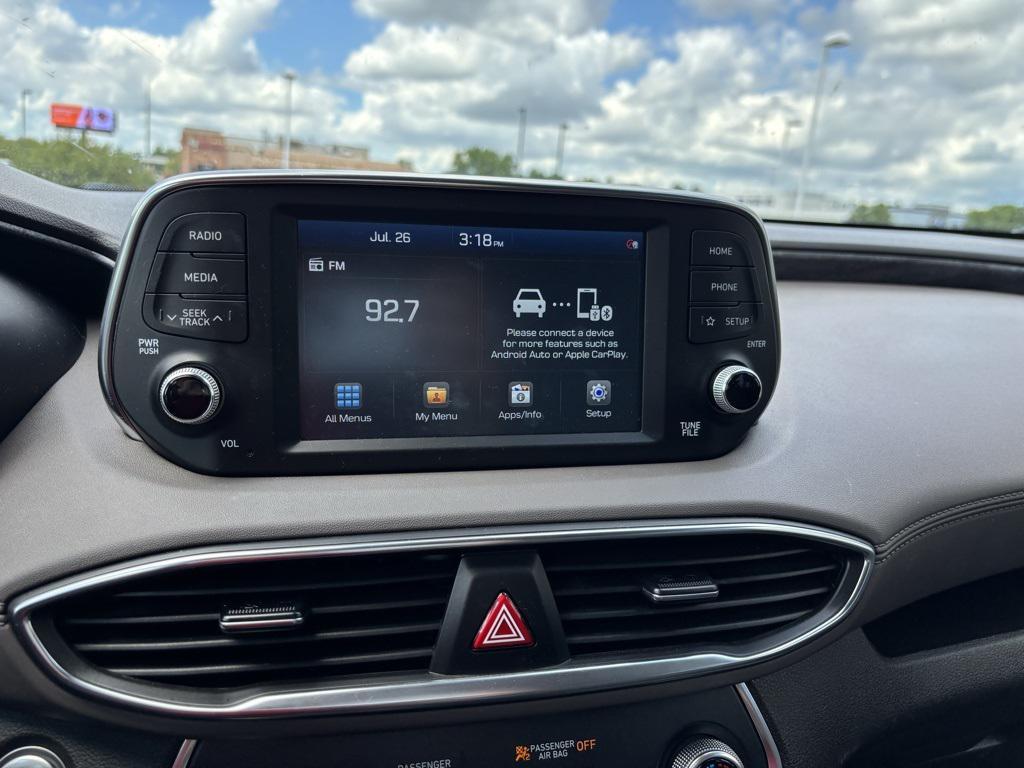 used 2020 Hyundai Santa Fe car, priced at $19,731