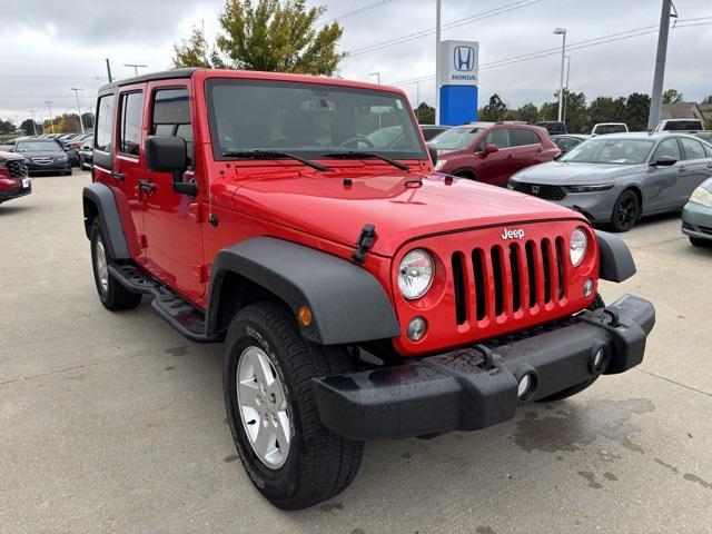 used 2018 Jeep Wrangler JK Unlimited car, priced at $24,971