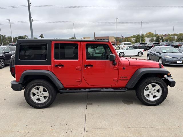 used 2018 Jeep Wrangler JK Unlimited car, priced at $24,971