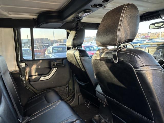 used 2015 Jeep Wrangler Unlimited car, priced at $22,400