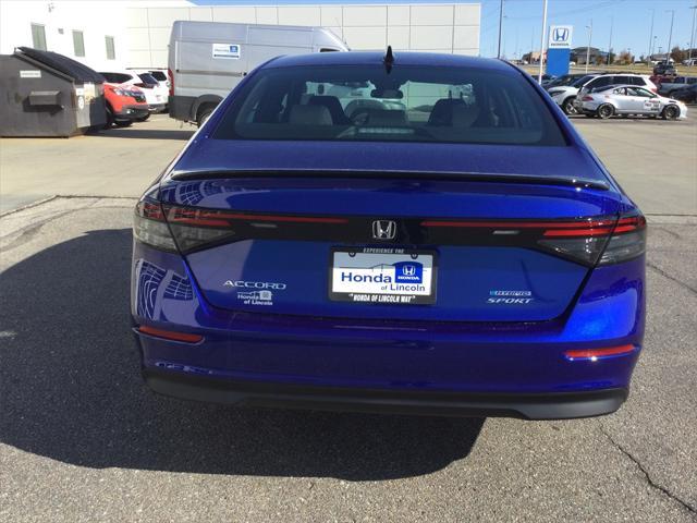 new 2025 Honda Accord Hybrid car, priced at $35,260