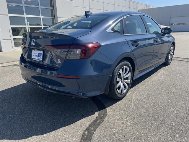 new 2025 Honda Civic car, priced at $25,855