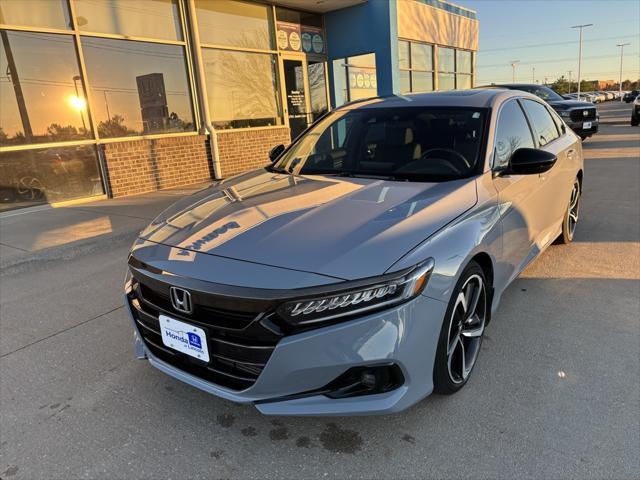 used 2021 Honda Accord car, priced at $27,491