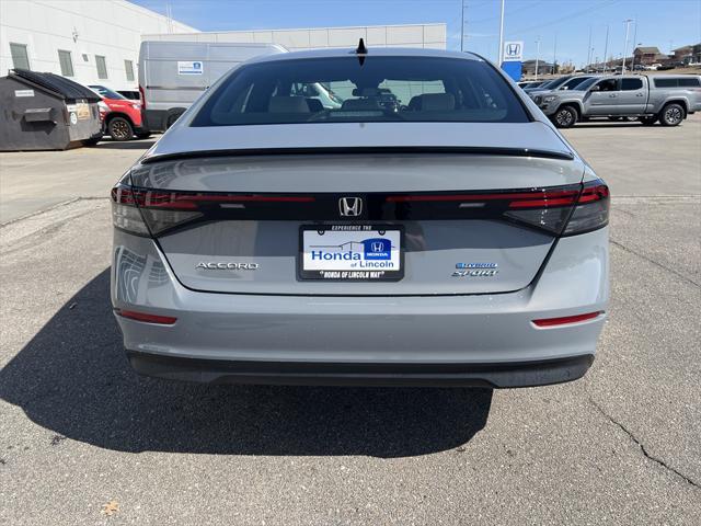 new 2025 Honda Accord Hybrid car, priced at $35,260