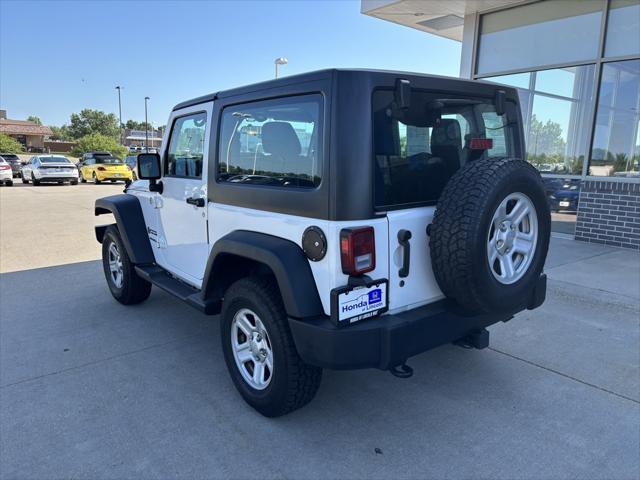 used 2015 Jeep Wrangler car, priced at $20,700