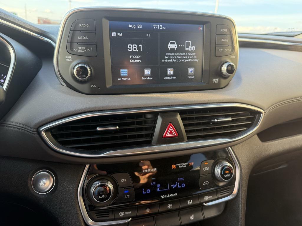 used 2020 Hyundai Santa Fe car, priced at $18,971