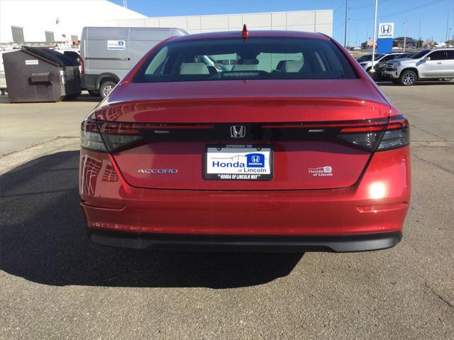 new 2024 Honda Accord car, priced at $31,460