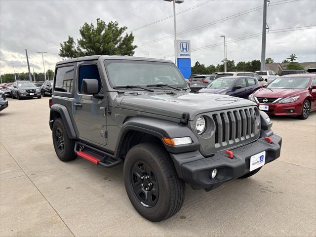 used 2020 Jeep Wrangler car, priced at $27,431