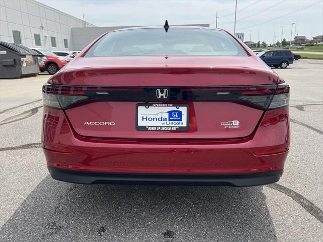 new 2025 Honda Accord car, priced at $32,165