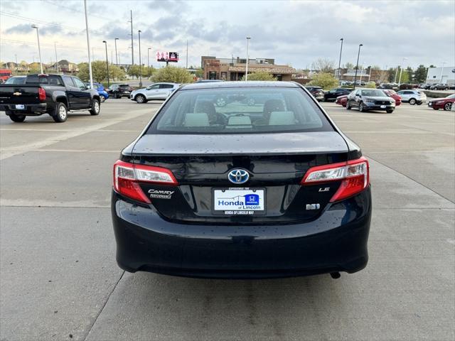 used 2014 Toyota Camry Hybrid car, priced at $9,300