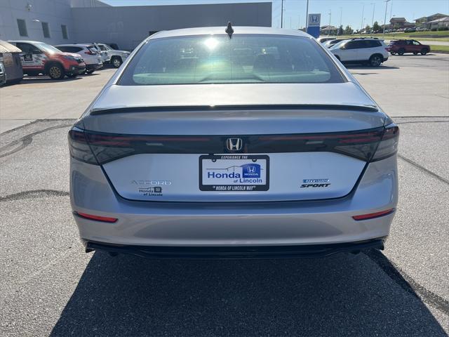 new 2025 Honda Accord Hybrid car, priced at $36,525