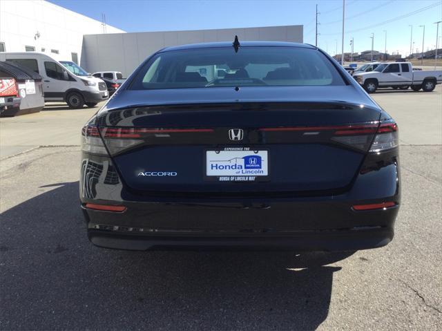 new 2024 Honda Accord car, priced at $31,005