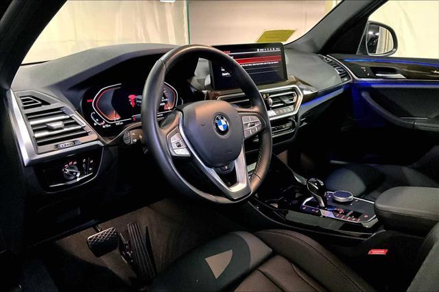 used 2022 BMW X3 car, priced at $38,987