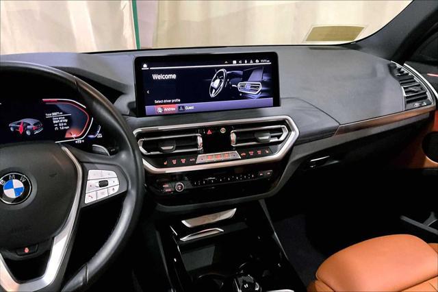used 2022 BMW X3 car, priced at $35,987